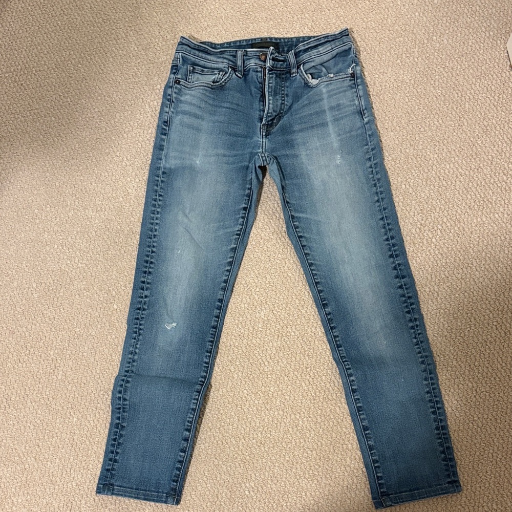Uniqlo Men's Denim Skinny Jeans - Blue